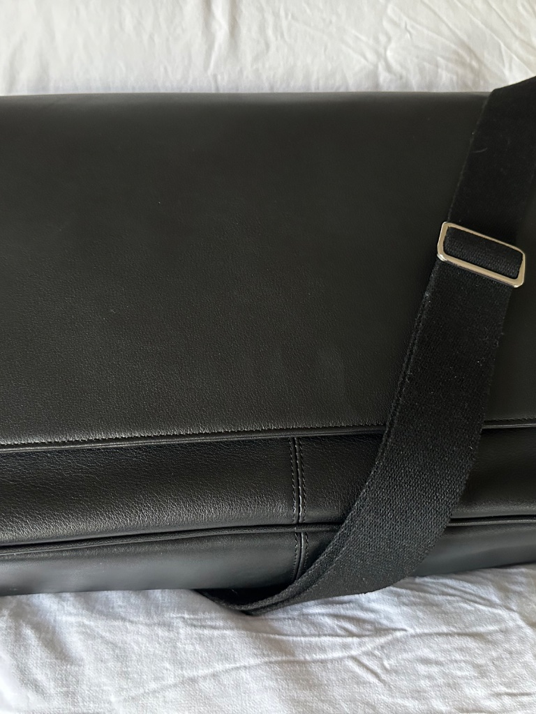 Leatherology Laptop Messenger Bag Black Onyx | Brand New, Never Used — image 2 of 8